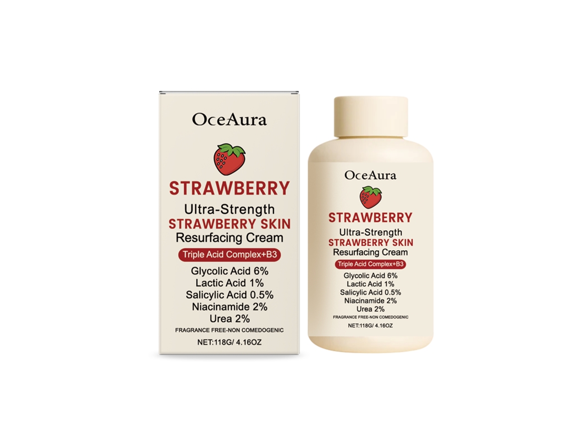 Creme Revitalizante Pele Textura Morango