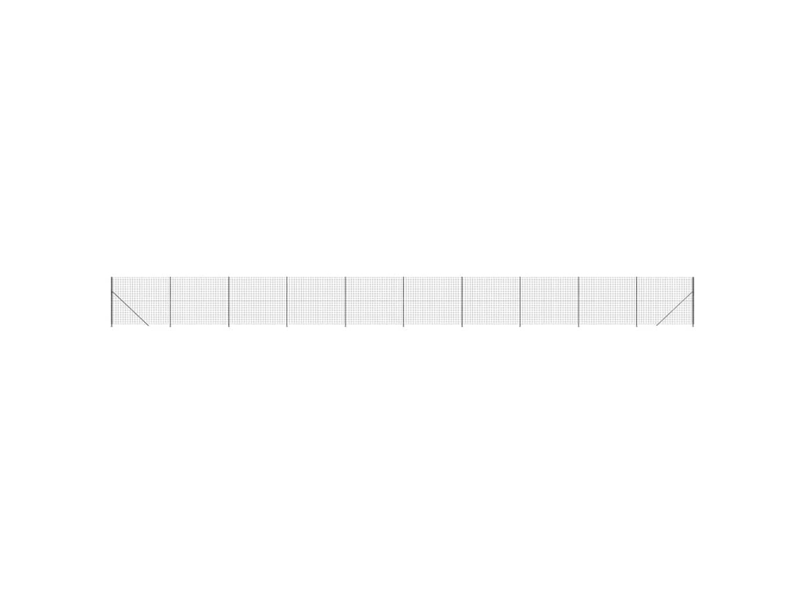 Wire Mesh Fence, Wire Mesh Fences Vidaxl Antracite Aço (1.6 X 25 M)