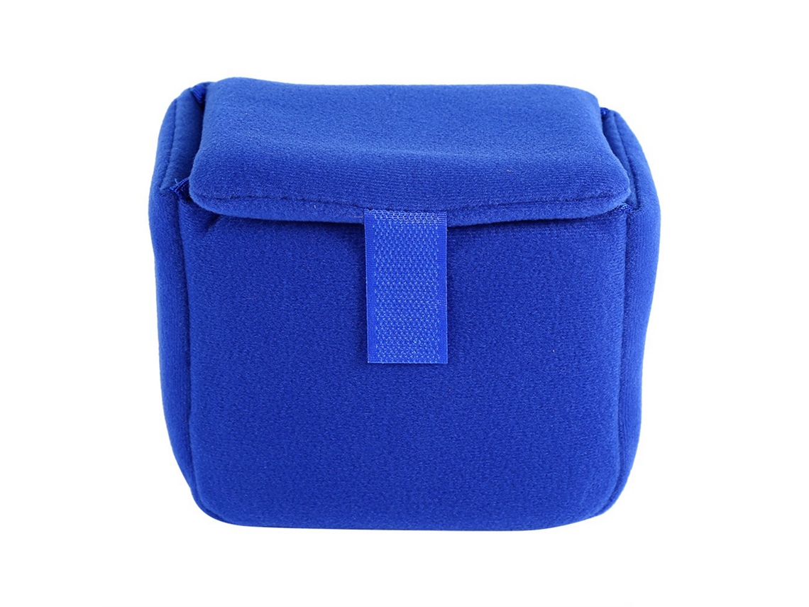 Saco De Alimentação Acolchoado Com Velcro E Antepara Resistente A Impactos Brilvibera (azul)