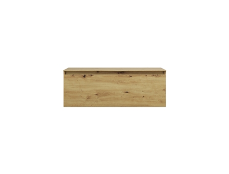 Armário Alto BURGBAD Lin20 com 2 Portas Dobradiça Da Porta Esquerda 400X345X1760Mm Hspc040L Cor: Decoração Urbana em Carvalho