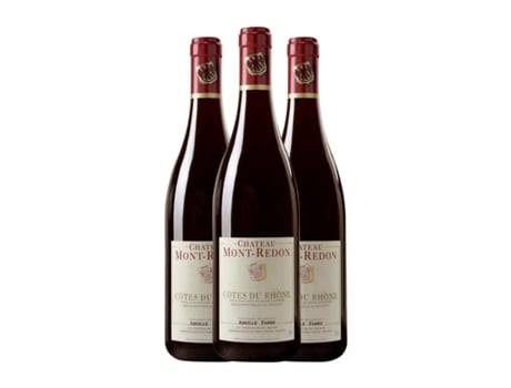 Vinho CHÂTEAU MONT-REDON Rouge Côtes du Rhône (0.75 L - 3 Unidades)