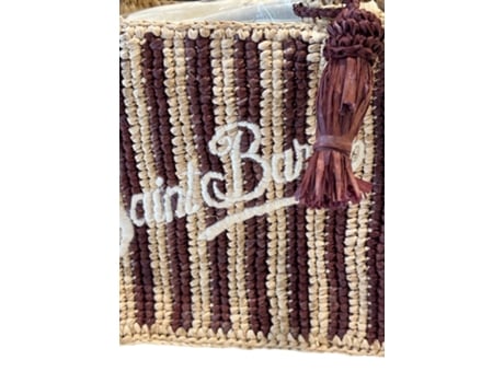 Mala De Mão De Mulher Saint Barth Borse Ráfia (tamanho Único)