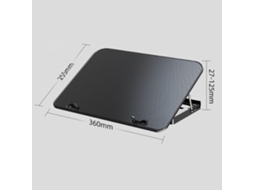 Suporte De Resfriamento Para Notebook Com 6 Ventoinhas
