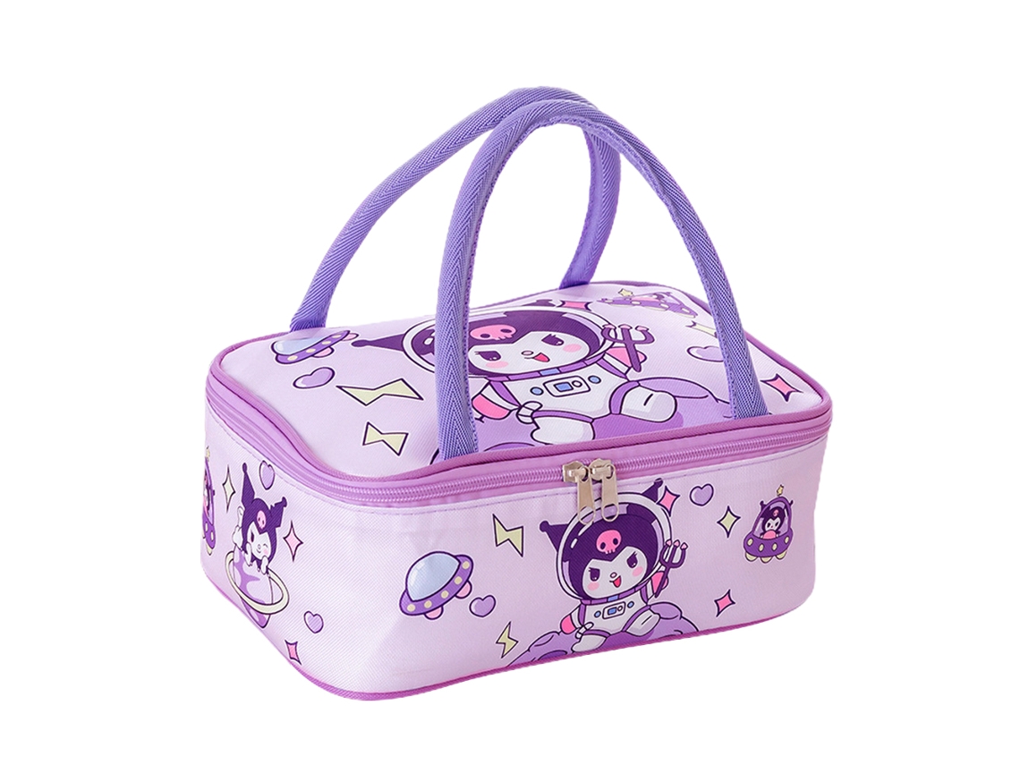 Lancheira térmica portátil Sanrio, lancheira para escola, camping, escritório, viagem, lancheira Aquaforge