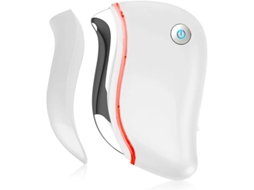 Ferramenta Elétrica Gua Sha De Calor Massajador Facial Multifuncional 4 Em 1 Facial Duplo Queixo Pele Desperta Tratamento Profundo Branco Bestvite