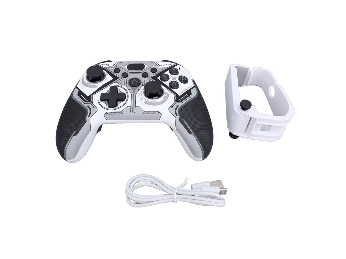 Controle sem fio para jogos com joystick RGB EOOCOO