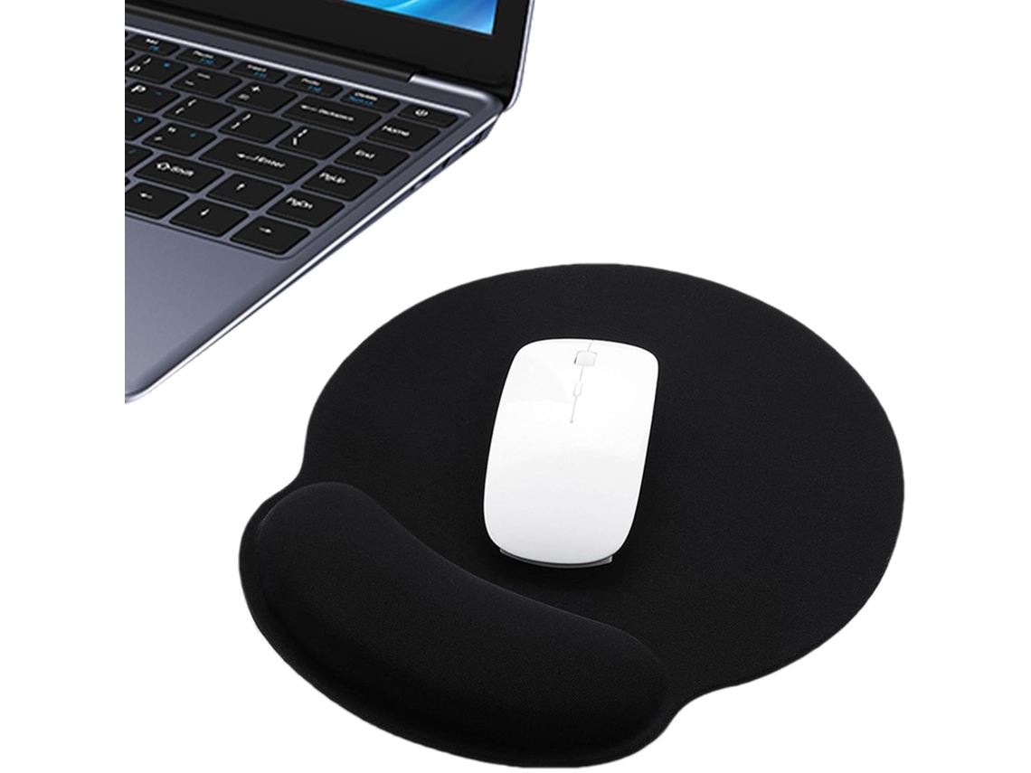 Mousepad Ergonômico Com Apoio Para A Palma Da Mão E Base Antiderrapante.