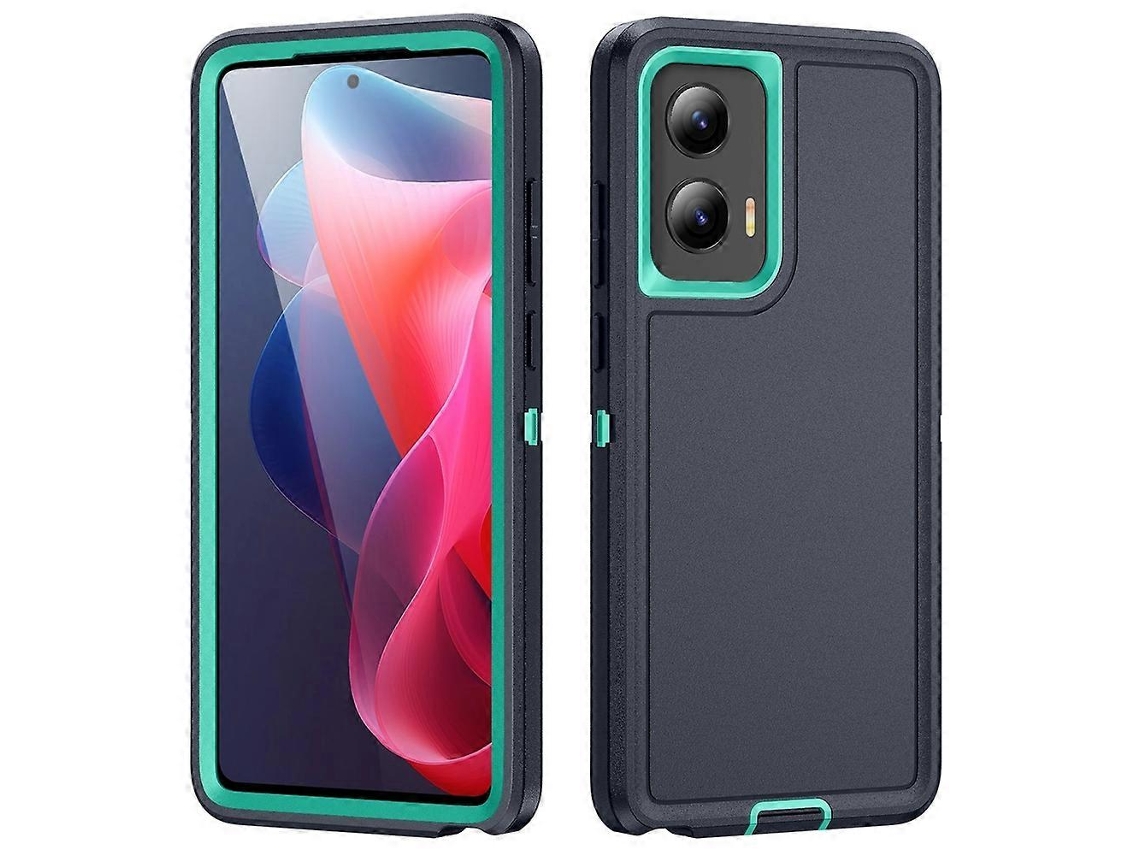 Capa Resistente À Água E Em Policarbonato (pc) + Silicone Para Motorola Moto G Stylus 5g 2024