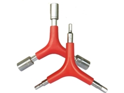 2 Chaves Hexagonais de 3 Vias em Forma de Y para Reparar Bicicletas ZYBLSSBB