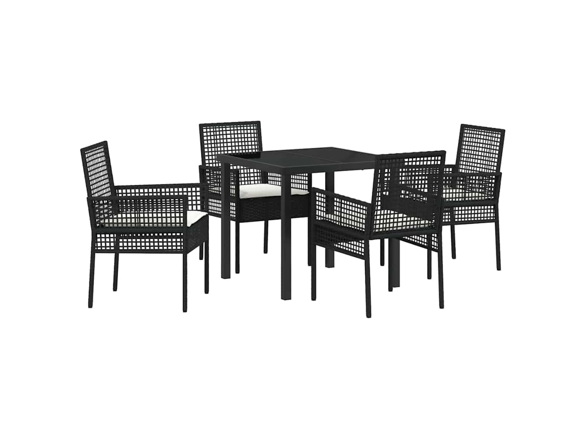 Conjunto de Móveis de Jardim 7 Pcs HARLANV1