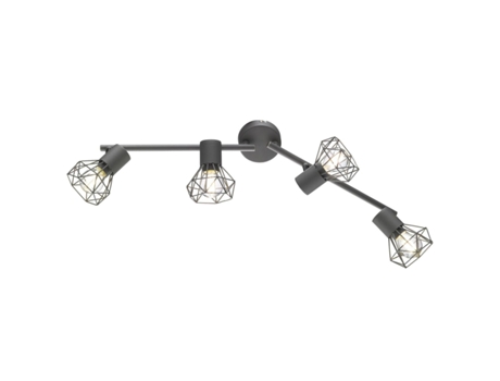 Trilhos de Iluminação Corriam Cinza