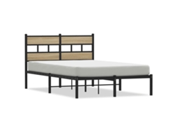 Bed Frame, Bed Frames Vidaxl Marrom Ferro (120 X 200 Cm)