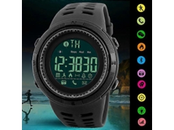 Skmei 1250 Relógio Inteligente Bluetooth de Luxo Masculino à Prova D'água LED Relógio Esportivo Digital para Homens e Mulheres, Ly Ebike
