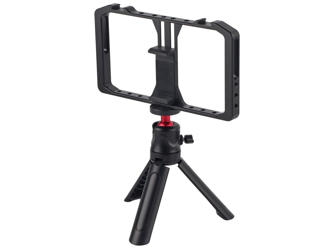 Kit De Estabilidade Para Vídeo De Smartphone Manbily Com Grip Antideslizante E Tripé Durável