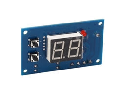 Módulo Relé Temporizador Programável Dc12v 0-99s
