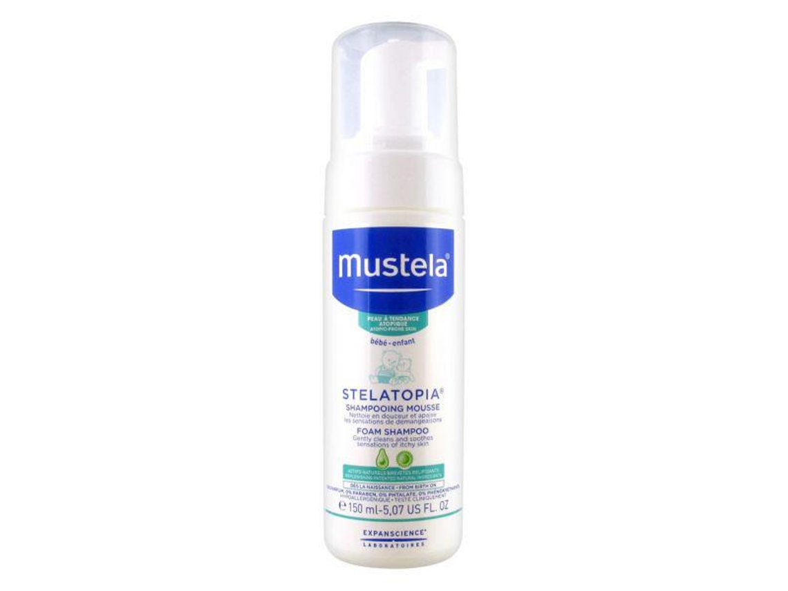 Mustela Bébé Stelatopia Shampoo Espumoso 0+ 150Ml