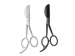 Tesoura De Aplicação 14 Cm, Pacote Com 2 Brilvibera