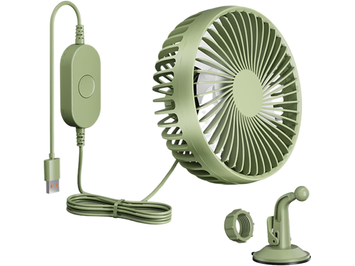 Ventilador Usb Para Carro, Silencioso E Potente