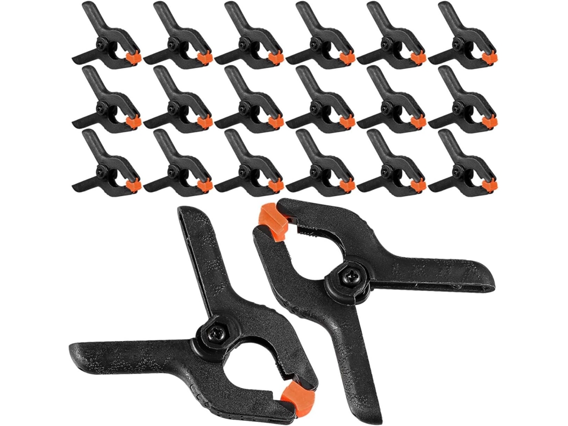Healifty Conjunto De 50-presilhas Mola Resistentes Fundos Fotográficos, Fotografia E Vídeo, Presilhas Tipo A Em