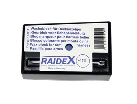 RAIDEX Pastilla para Arnés Marcador Azul