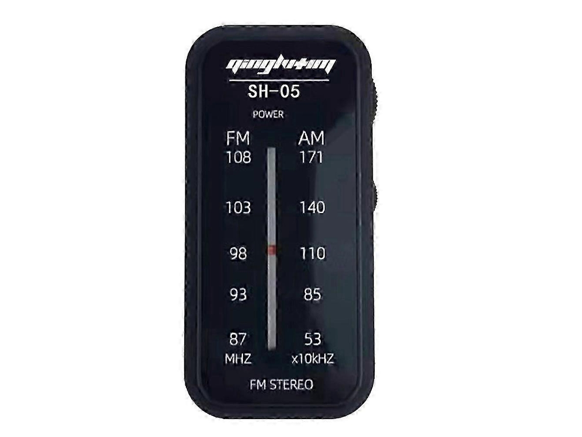 Rádio Digital Com Fones De Ouvido, Rádio Fm/am, Rádio Receptor Portátil De Banda Dupla Para Aprendizagem De Inglês Olysi Shop