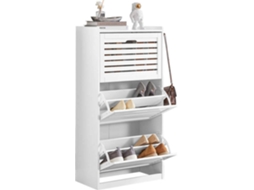Sapateira SOBUY (Branco - 55x30x112 cm)