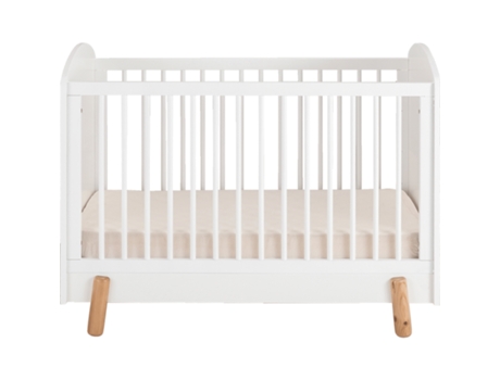 Berço de Madeira Branco 60X120Cm MUEMUE