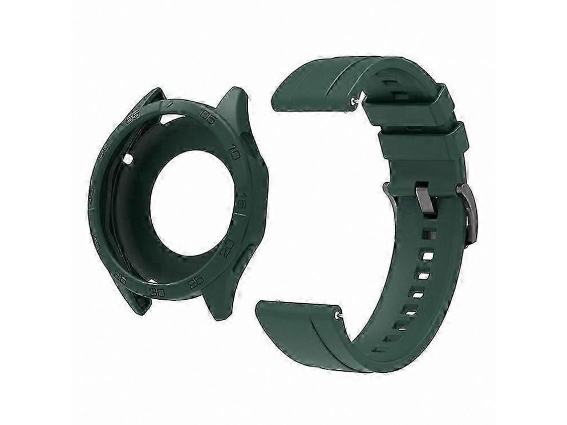 Pulseira De Silicone Para Smartwatch De 46 Mm Com Capa Protetora.