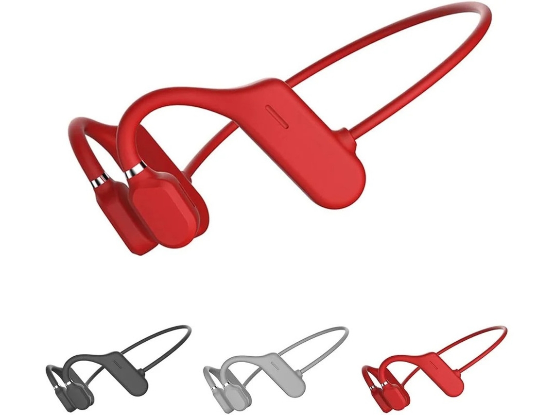 Auricular De Condução Óssea Bluetooth Orelha Aberta Auricular Estéreo Hifi Sem Fios Com Microfone Para Desporto Fitness Ciclismo Condução De Bestvite