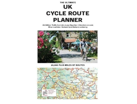 Livro The Ultimate UK Cycle Rout Planner Map de Richard Peace (Inglês)