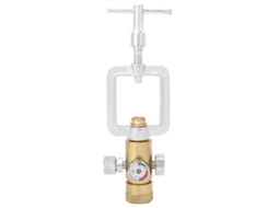 Regulador De Gás Acetileno Laxiscreed Para Regulação De Pressão E Fluxo De Gás