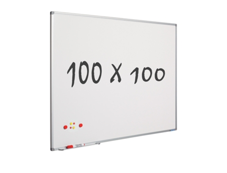 Quadro Branco SMIT VISUAL 100x100 cm Magnético
