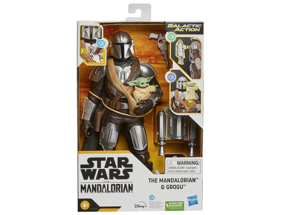 Figura de Ação STAR WARS Figura Eletrónica Mando (31,8 x 8,1 x 21 cm)