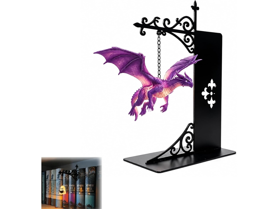 Lanterna De Biblioteca - Iluminação Decorativa Para Estante Livros,