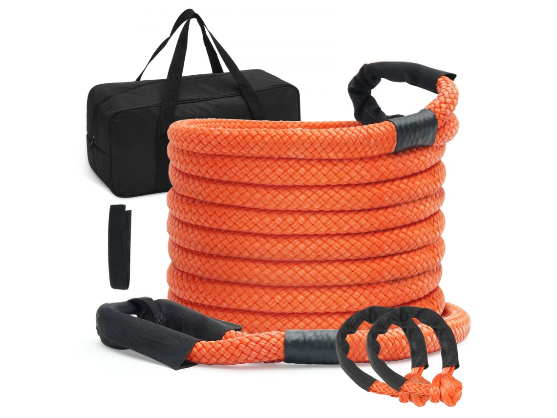 Conjunto De Corda De Reboque Cinética E Off Road 22,2 Mm X 9,1 M Tekmaquinas