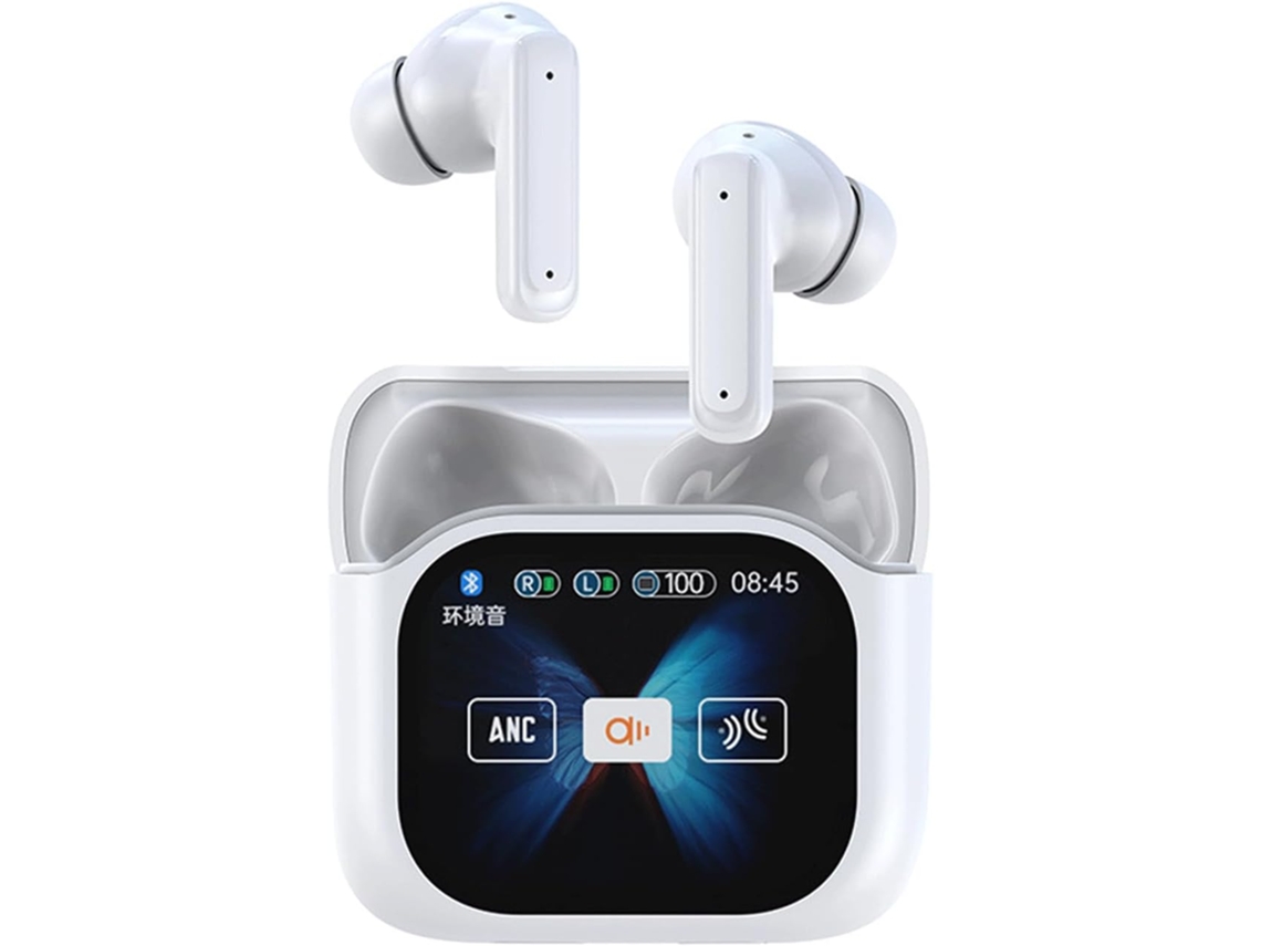 Fones De Ouvido Inteligentes Com Tela Sensível Ao Toque, Tradução Por Ia Na Tela Sensível Ao Toque, Cancelamento De