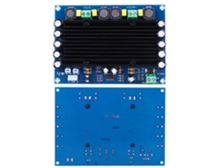 Laxiscreed Amplificador Digital 2 Canais De Alta Potência Com Potenciômetro Para Xh M546