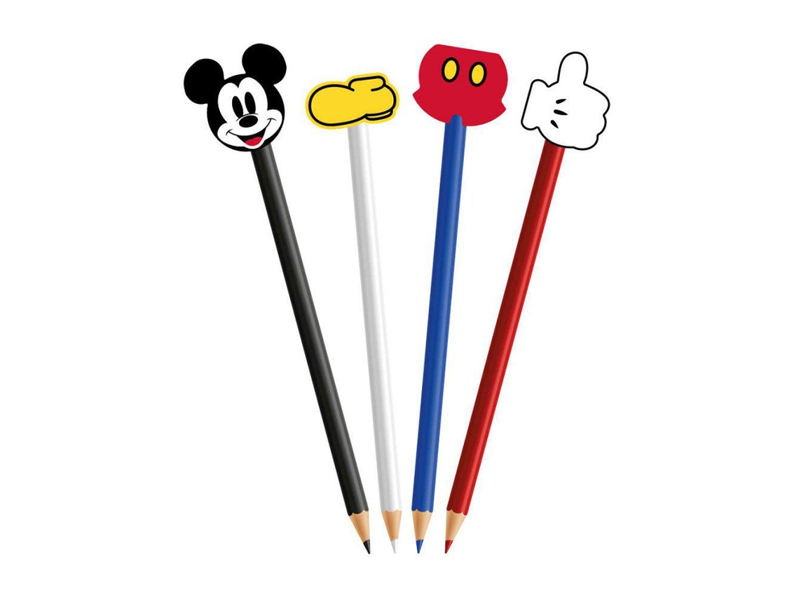 CERDA Forma de Caractere de Borracha Mickey 4 Unidades