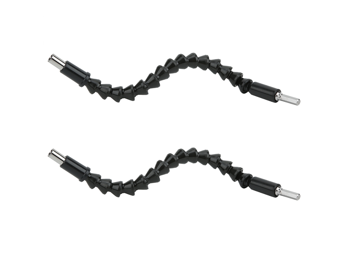2 Peças De Eixo Flexível Universal Para Ferramentas De Conexão De Mangueira De Brocas De Furadeira Elétrica 300mm