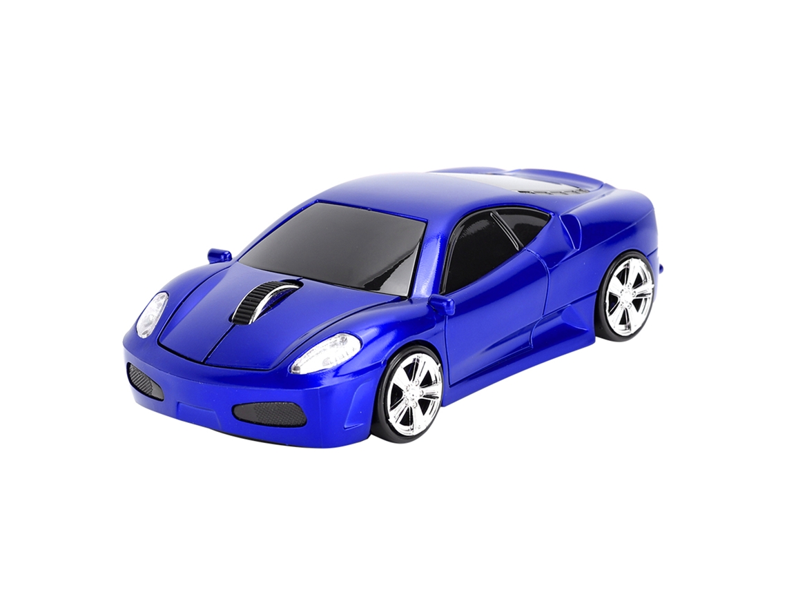 Aetheria mouse Sem Fio Ferrari 2.4g 1200dpi para Notebook Azul com Design Ergonômico