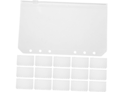 Estojo Organizador Para Lápis Com 6 Furos, 30 Pastas Para Artigos De Papelaria, Estojo Com Zíper, Or Gokoco