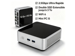 Mini Pc Compacto Ervpes M1 - Intel Core I5-8257u - 16gb Ram - 512gb Ssd - Win 11 Pro