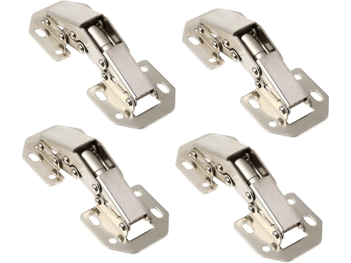 Dobradiças Reforçadas Para Portas De Armários, 10 Cm Espessura, Sem