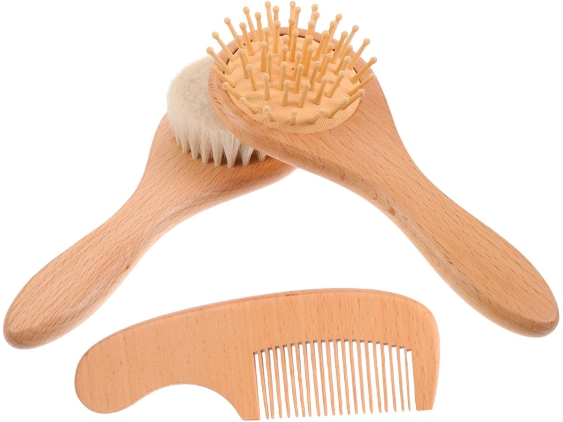 Lurelia Acessório De Duche Com Escova De Banho Para Bebé, Massagem Suave, Secagem Fácil Leve