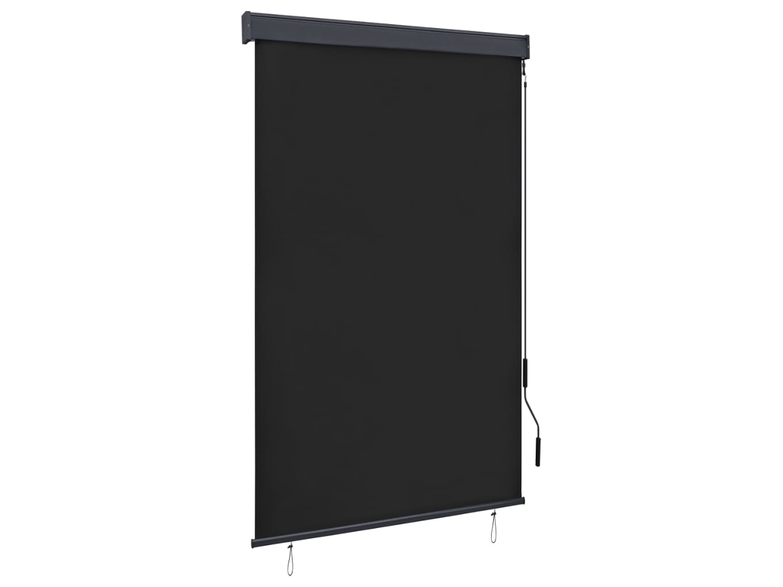 Estore de rolo para exterior VIDAXL Grey Fabric (120x250 cm)