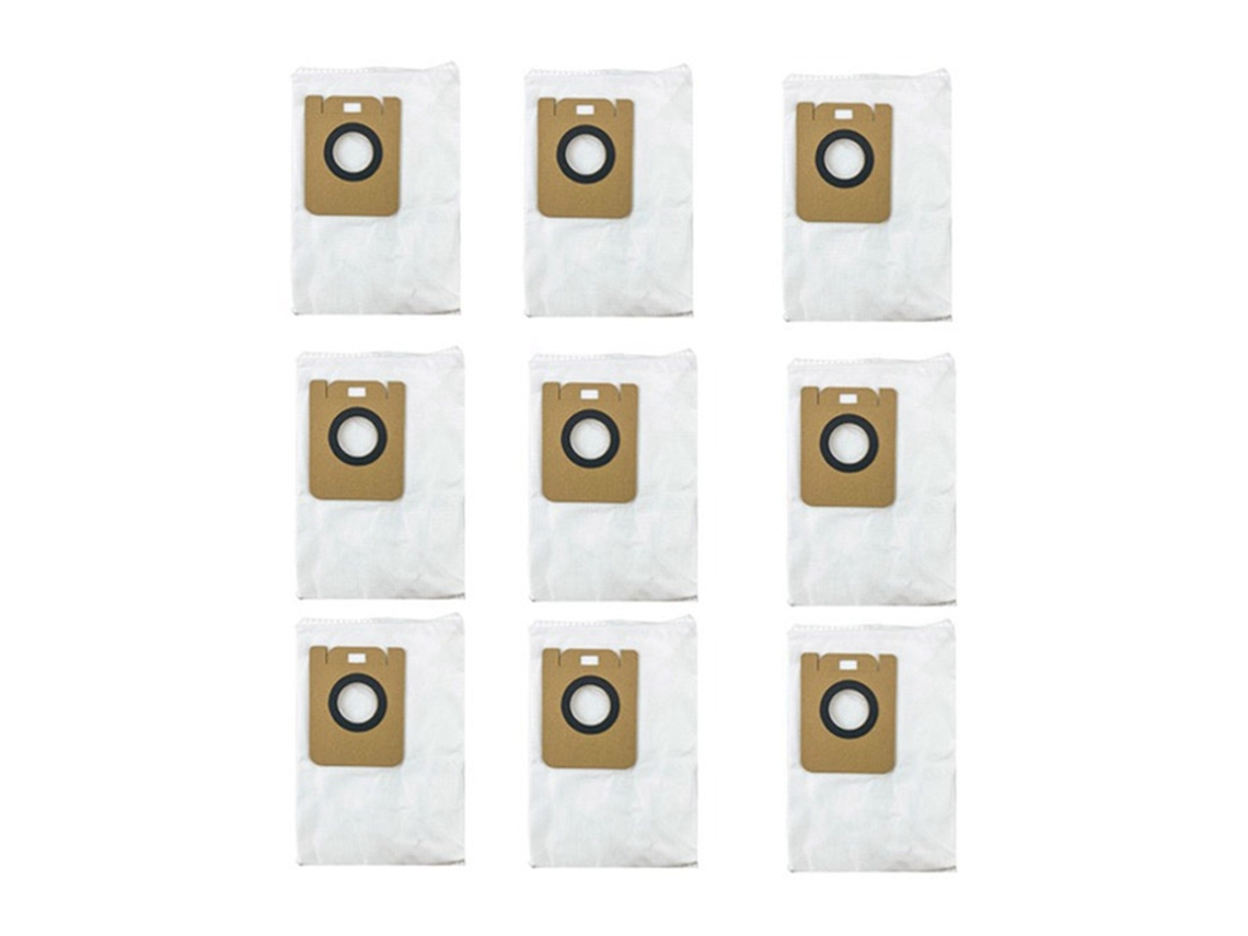 9 pçs sacos de pó para dreame l10 plus robô aspirador peças reposição saco lixo acessórios