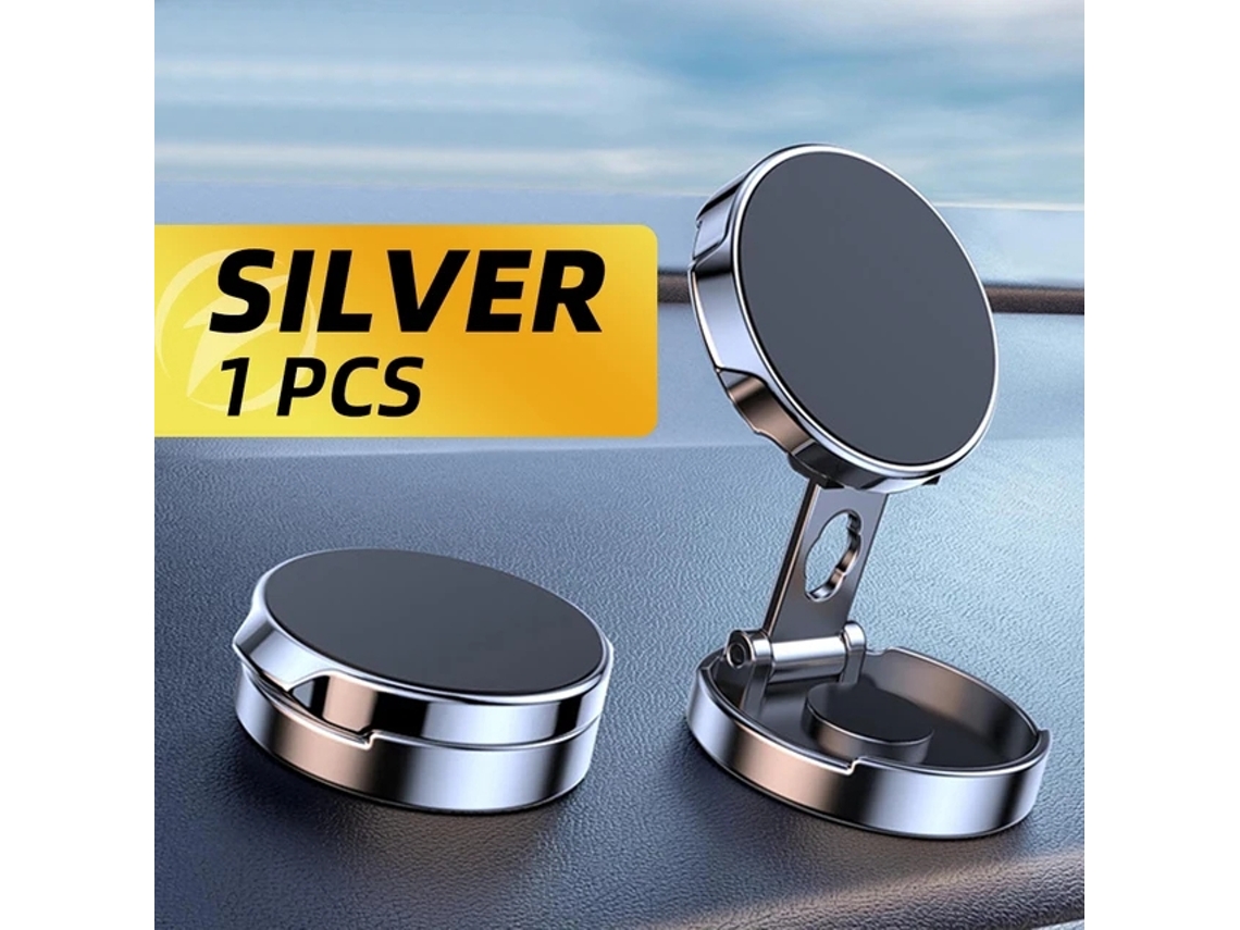 Suporte Magnético Giratório 360° Para Carro, Com Ímã Potente, Compatível Com Iphone E Samsung.