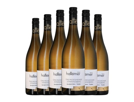 Vinho branco KLAUS HATTEMER Sauvignon Branca Seco Rheinhessen (0.75 L - 6 Unidades)