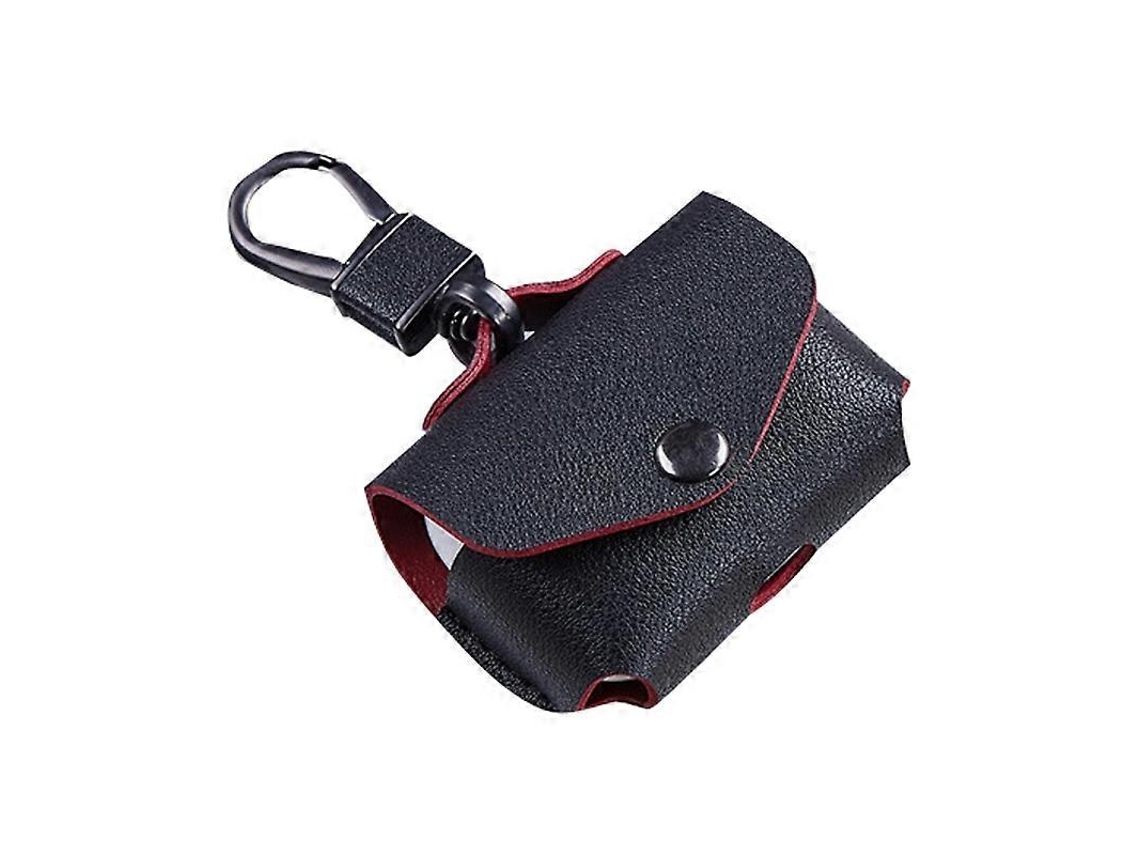 Capa Protetora De Couro Resistente A Impactos Para Fones De Ouvido Apple Airpods 1/2