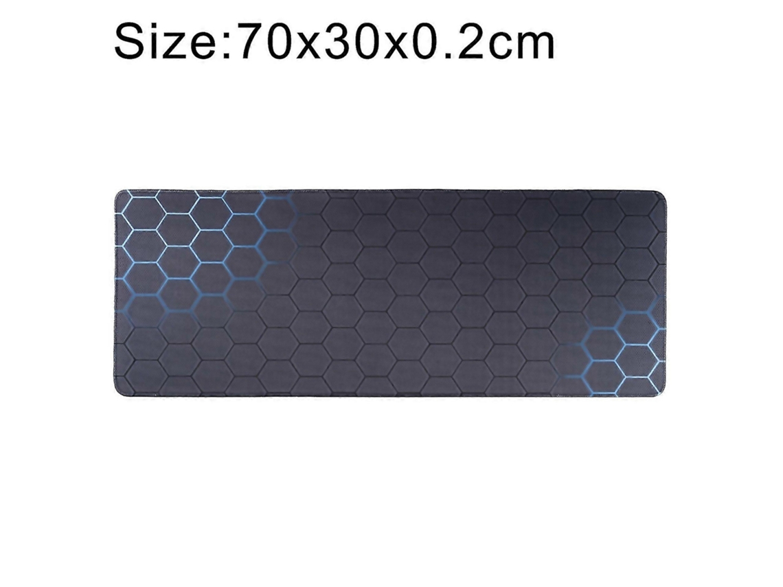 Tapete Para Teclado E Mouse Gamer Com Superfície De Borracha Antiderrapante, Tamanho 70 X 30 X Olysi Shop